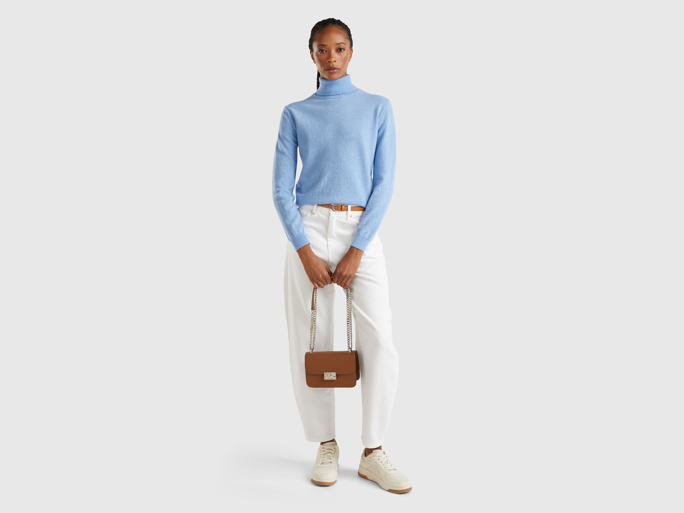TURTLE NECK SWEATER Femme image number 3